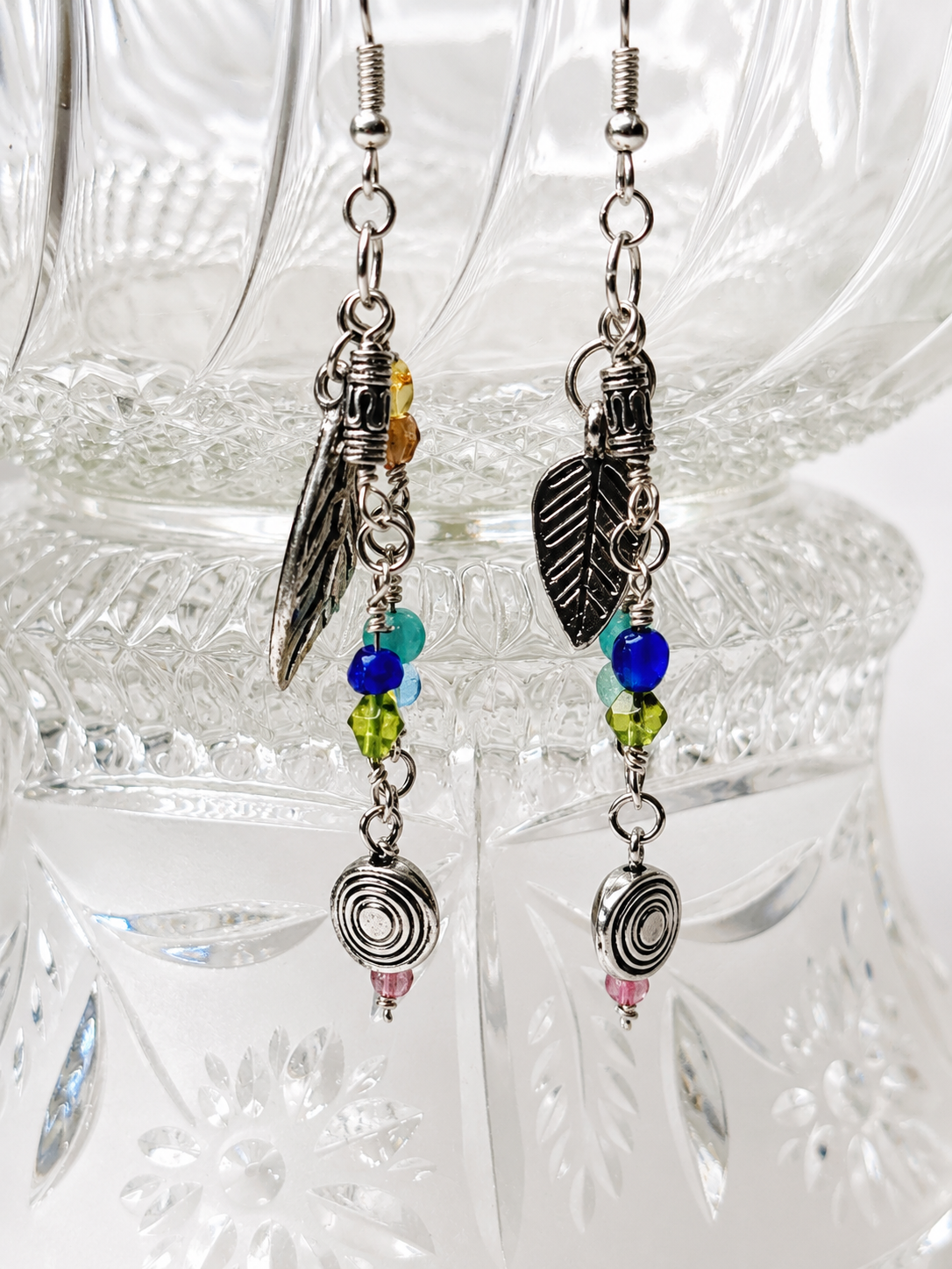 Handmade Whimsical Charm Earrings
